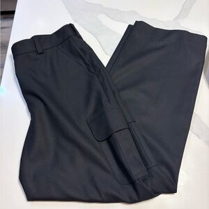 Sunday Best Straight-Leg black pants